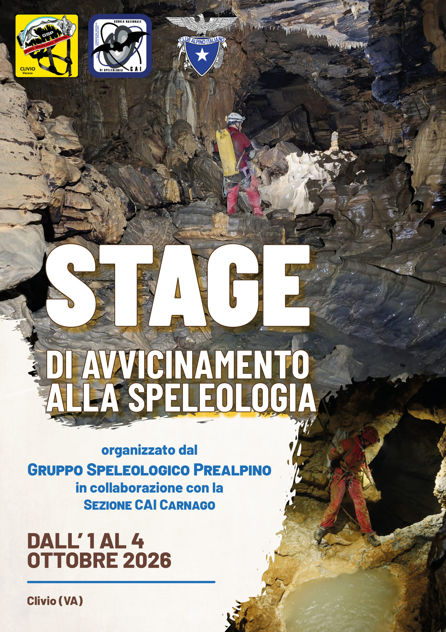 Stage ottobre 2026 locandina e modulo